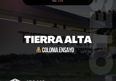 URBANIZACIÓN RESIDENCIAL ABIERTA "TIERRA ALTA" 